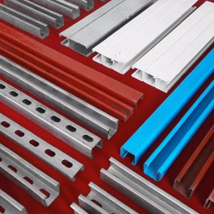 BESCA Aluminium Unistrut C Channel Strut Slot End Cap Galvanized Cover Strut Channel