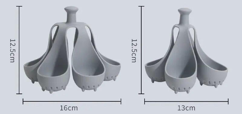 High Temperature Resistance Silicone egg poacher Baby food steamed egg tray silicone boiled egg mold for kitchen gadgets