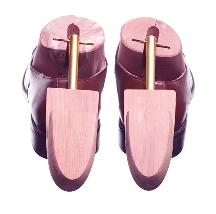 High quality custom Red Cedar wood Shoes Trees for Brand leather shoe store and Home shoe cabinet