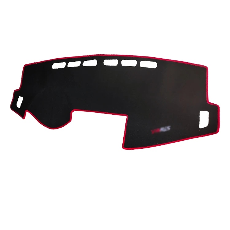Fashion Factory Price Car Accessories Interior Anti Slip Dashboard Mat Cover For Toyota Yaris 2014-2018
