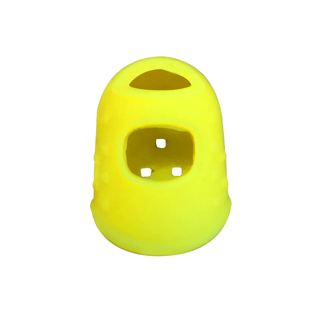 Wholesale 5 Sizes Durable Silicone Finger Sleeves Finger Protector Guitar Finger Cover For Beginners Adults Children