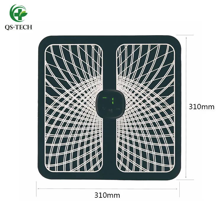 Rechargeable  japan korea Pulse  EMS folding Foot Massage mat with Remote Controller