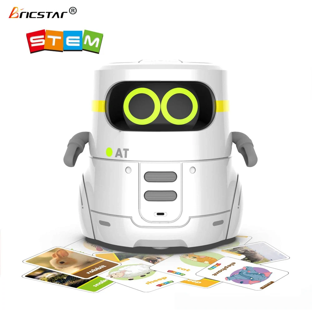 Bricstar новые продукты Обучающий робот для детей в интеллектуальной игре интерактивный игрушечный