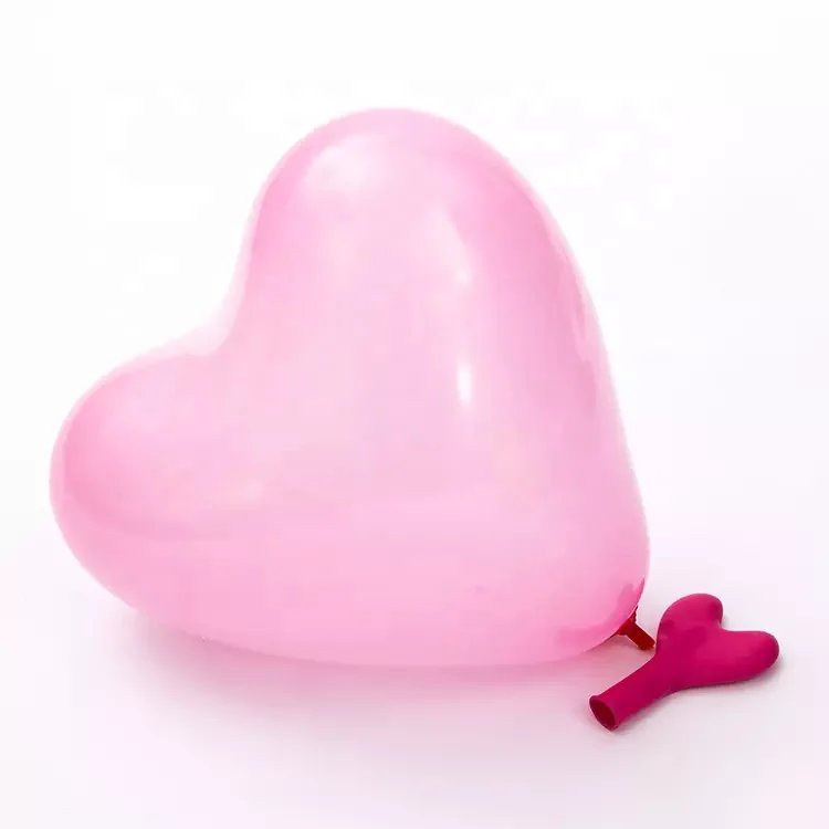 Individual packing plain color heart shape foil balloon 18 inch festival celebration helium balloon party decoration balloons