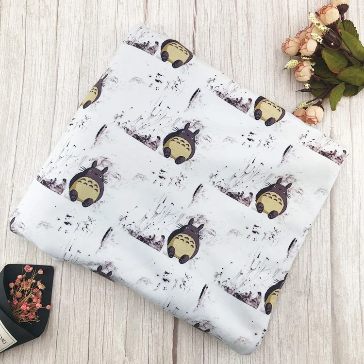 Facto Custom  Water Printing On Fabric Bamboo Lycra Fabric For Clothing No MOQ