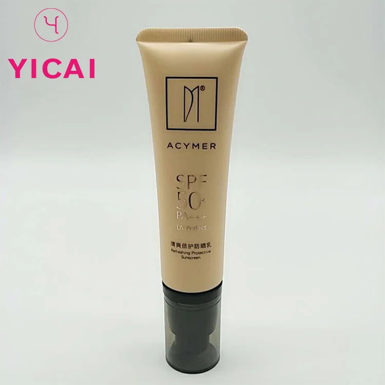 Wholesale Customized 30ml 40ml 50ml Airless Pump Dispenser Soft Tube