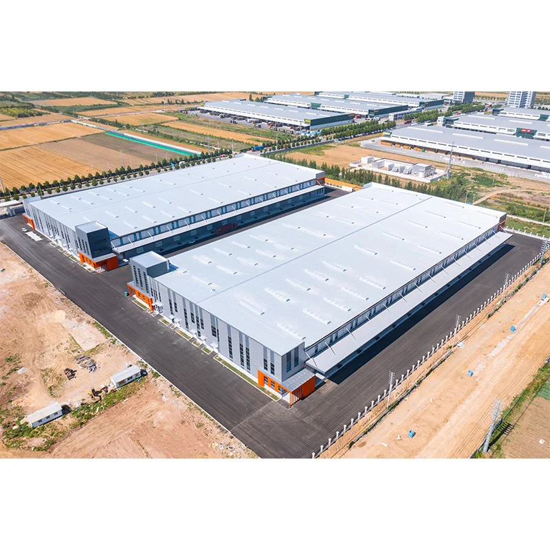 ISO 9001 Certificate Industrial Steel Structure Workshop Factory Warehouse And Commercial Steel Frame Office Building