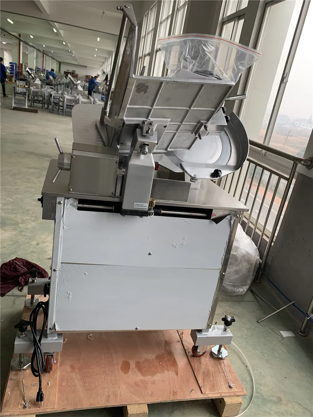 Electric Vertical Stainless Steel Commercial Automatic Cutting Machine Cheese Mutton Beef Ham Frozen Meat Slicer Slicing Machine