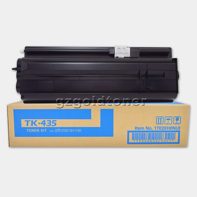 Factory Wholesale TK435 For Kyocera TASKalfa 180 181 220 221 TK-435 TK 435 Compatible Black Copier Toner Cartridge