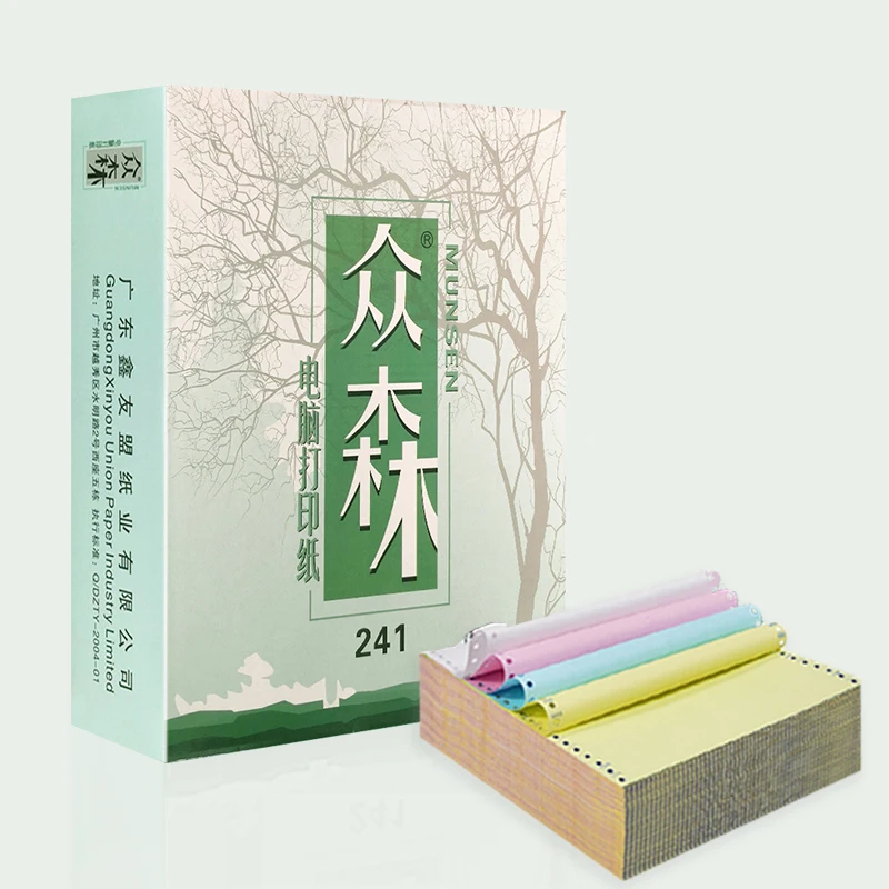 China Manufacture 3 Ply Carbonless Paper NCR Paper Carbonless Paper Sheets and Rolls