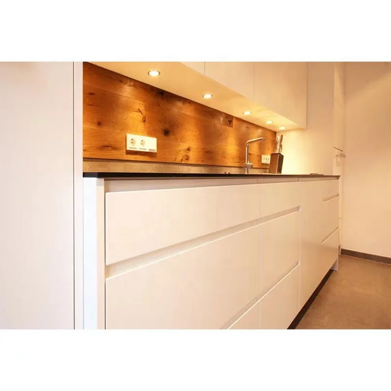 Modern Popular Lacquer Finish Cabinet Stone Island cabinet Kitchen Furniture