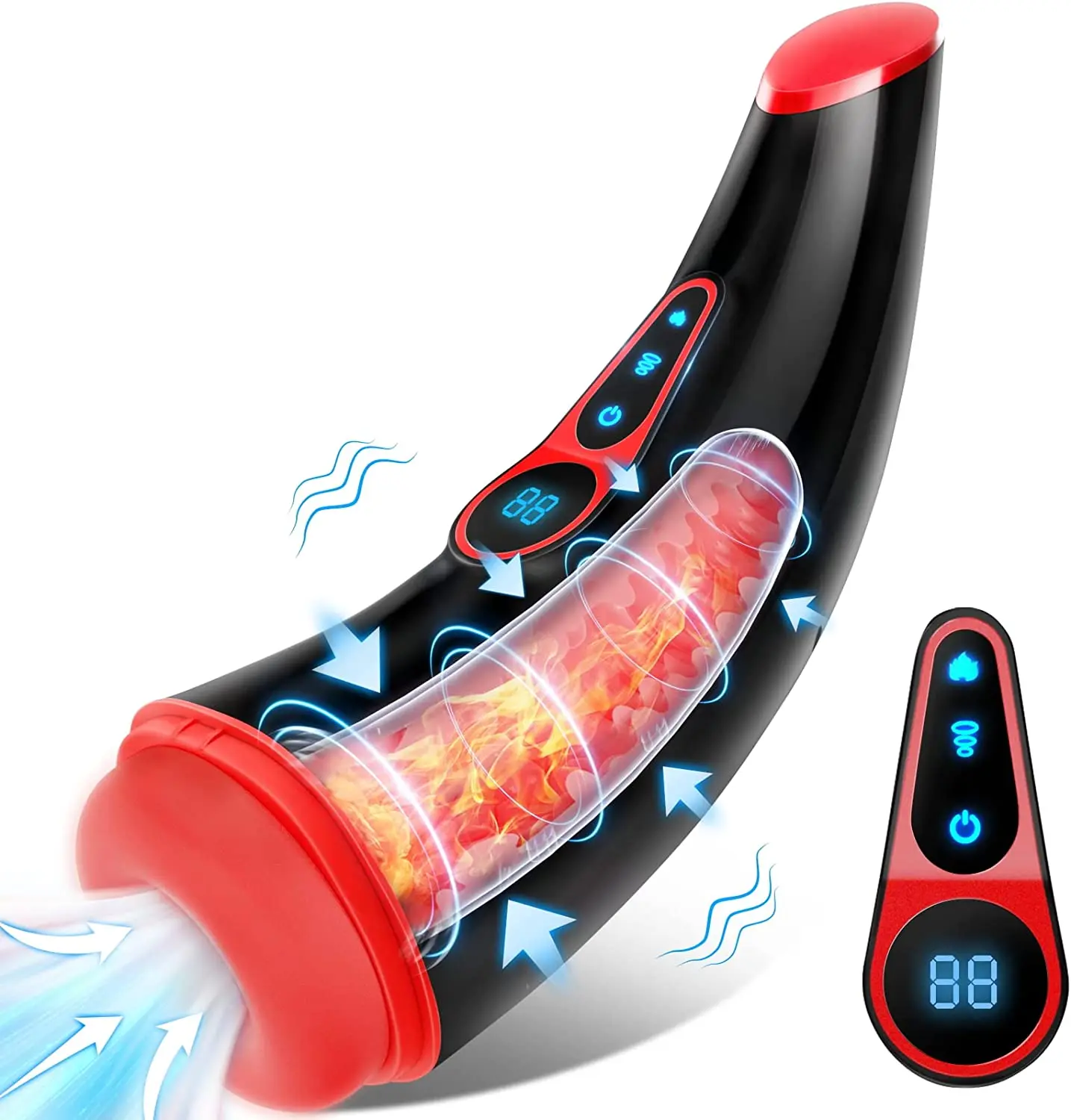 New Technology Robot Automatic Sucking Telescoping Male Masturbator Vagina Stroker Electric Machine Masturbator Sex Toys for Man