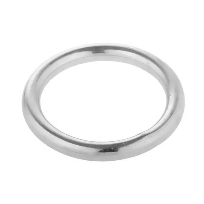 304 316 Stainless Steel O Rings Welded Round Ring - for Ropes, Hanging Objects