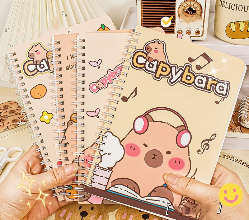 new cheap product ideas 2024 custom school notebook student A5 spiral notebook for school use kawai products for students