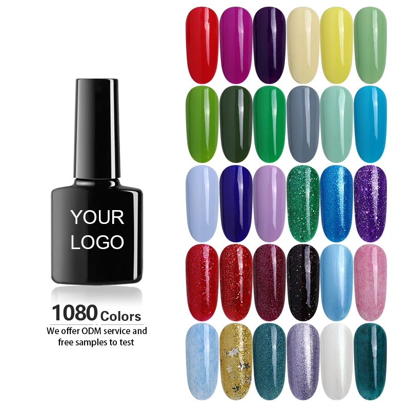High Quality OEM Private Label Hot Sale Uv Gel polish Long Lasting wholesale nail art gel polish