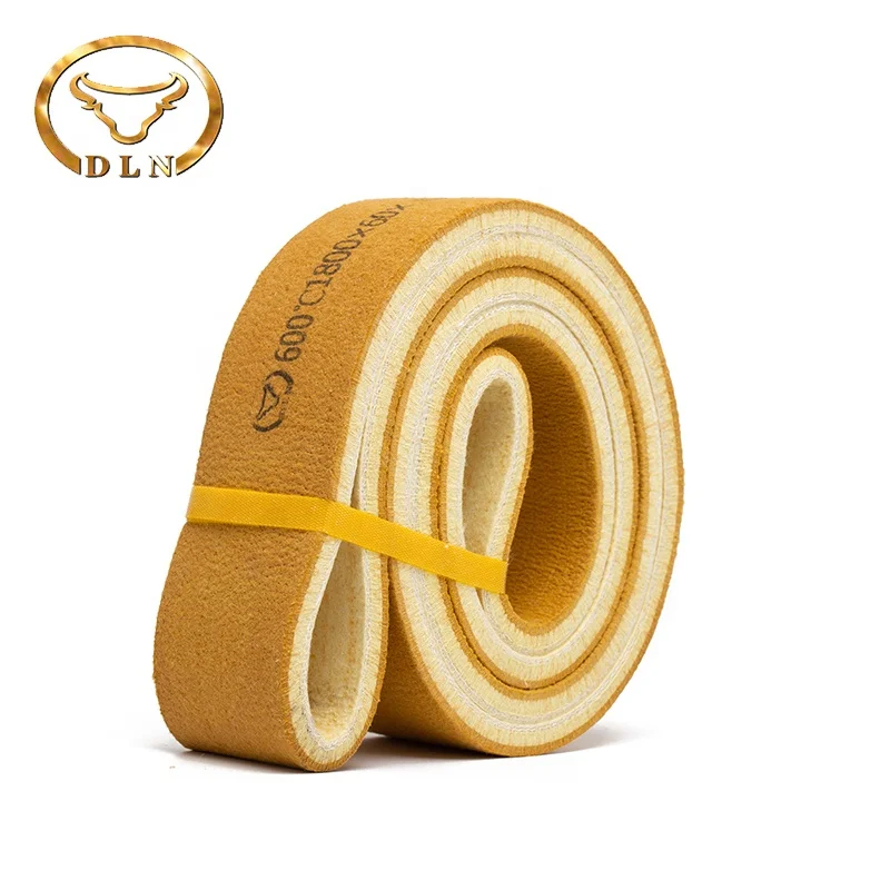 Handling system PBO/Para-aramid  endless belt PBO/Para-aramid  conveyor belt transfer belt for aluminium extrusion industry