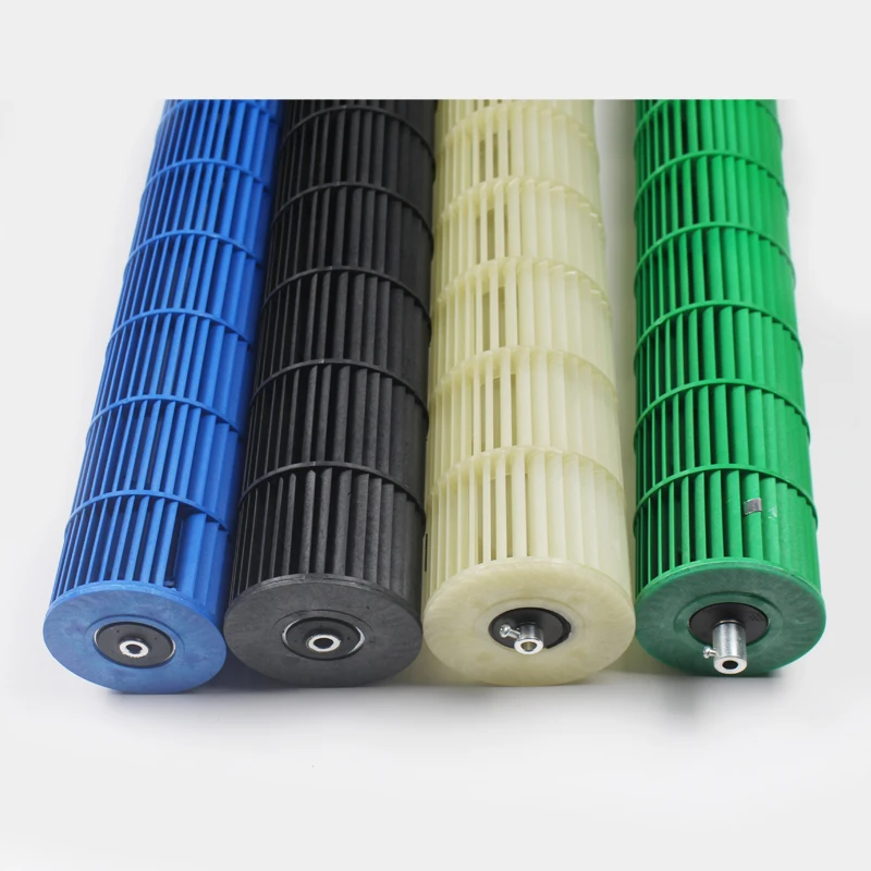 95mm Diameter Plastic Cross Flow Fan Blades For air curtain,plastic tangential fan