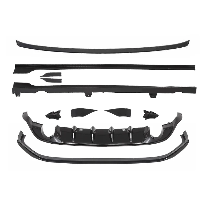 Parts for Volkswagen 2014-2020 New Arrival TCR style Golf VII Side Bumper Skirts for VW Golf 7 MK7 mk7.5