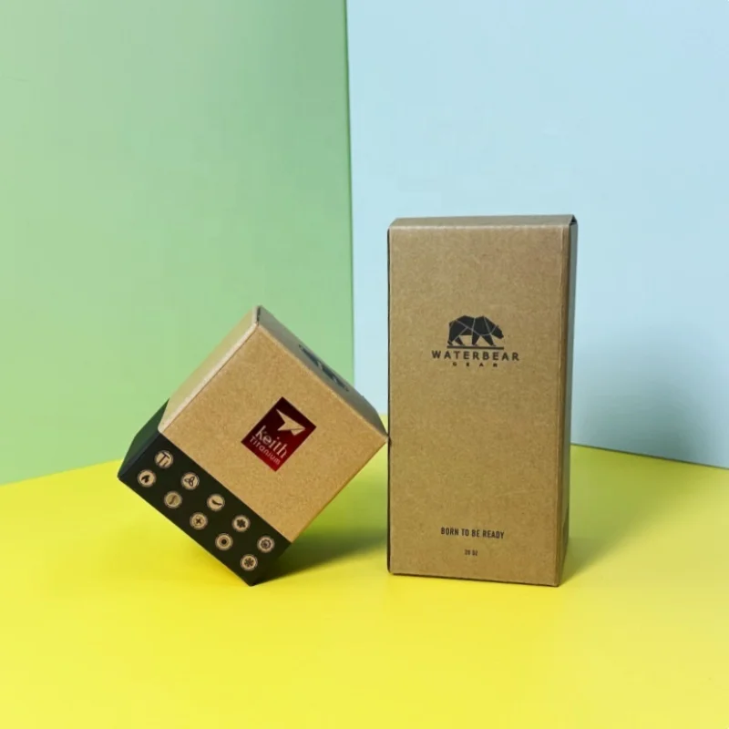 Wholesale White Kraft Brown Product Packaging Cartons Custom Logo Cheap Paper Packing Boxes For Small Business