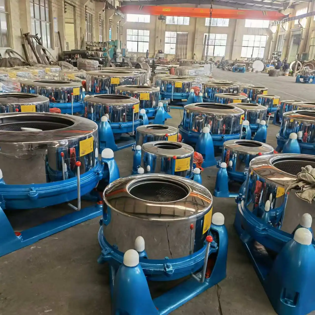 Electric Hydraulic Rotary Dryer Extractor Clothing Factory Industrial Dehydrator Competitive Price New Textile Motor Engine