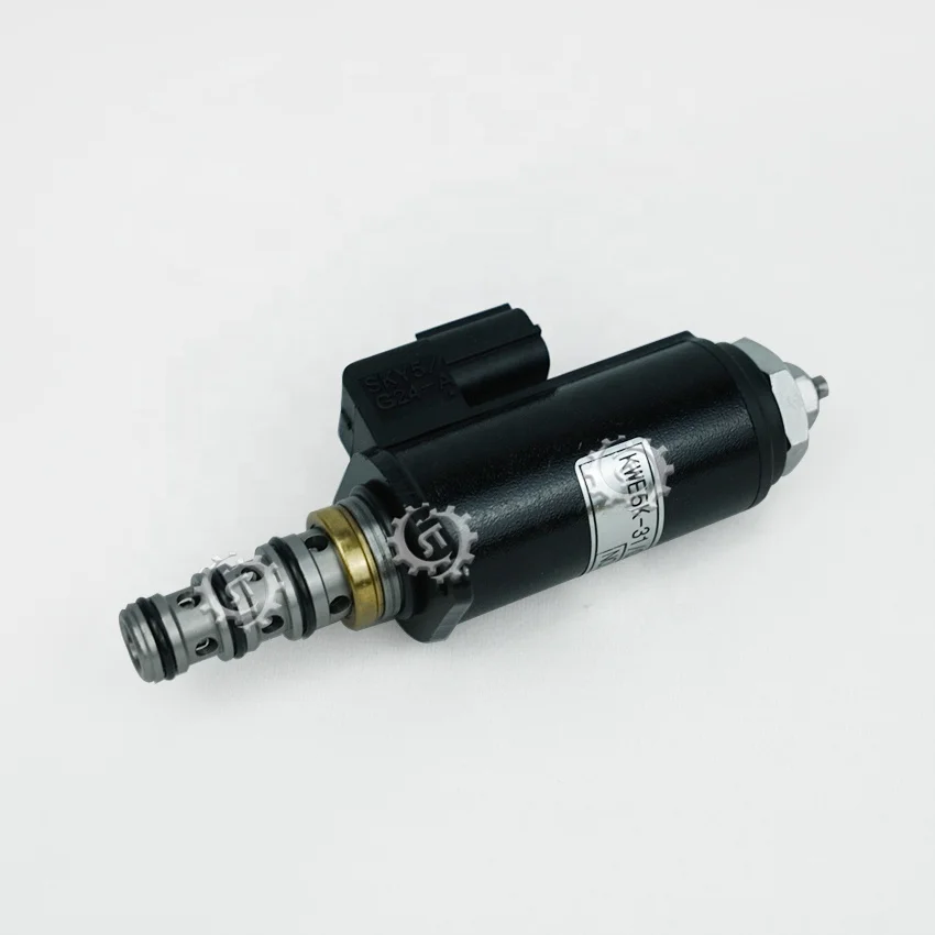 Высококачественные части гидравлического насоса электромагнитный клапан KWE5K-31/G24Y40 гидравлический поворотный тормозной для SK230-6 Kobelco