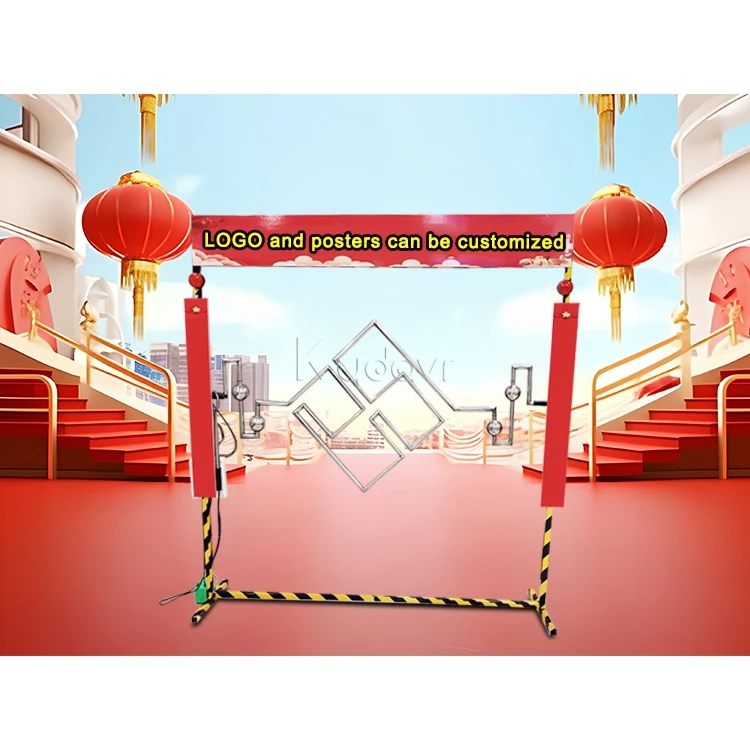 Customized amusement park carnival giant electric interactive reaction challenge maze buzz wire games beat the buzzer