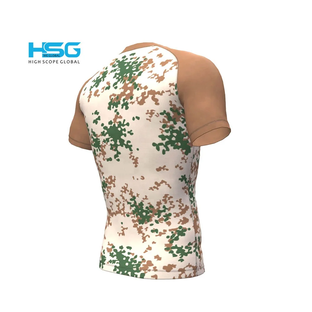 Hot seling best design customized Rash guard short sleeve  manufacturer design your own mma rash guard