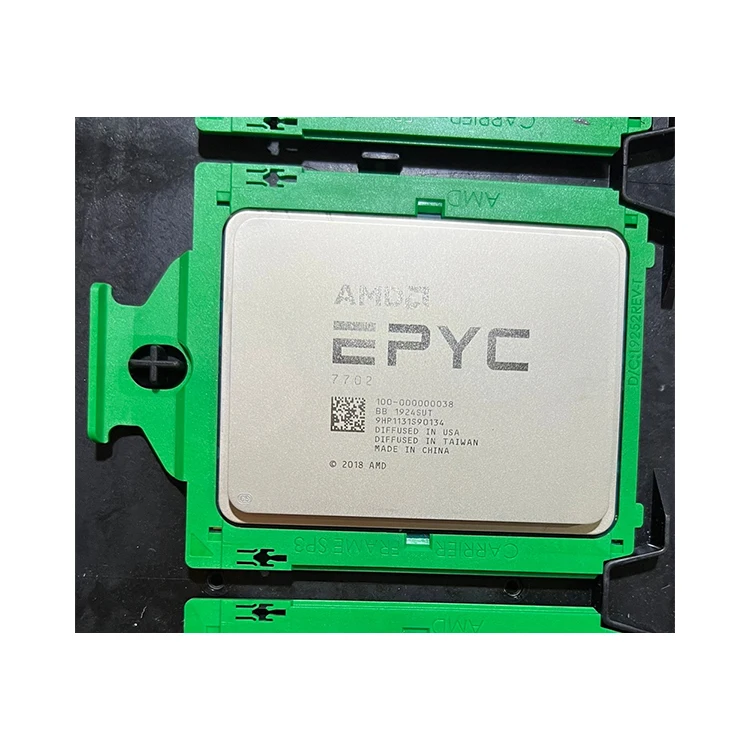 AMD 7702 CPU Xiaolong Milan 64 core central processing unit server cpu For Dell R7515/R7525/R6525