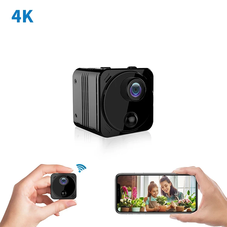 2021 New hot selling Mini camera 4K WIFI HD 1080 Surveillance Security IP Cameras Mini Spy Camcorder Wireless Wifi Hidden Camera