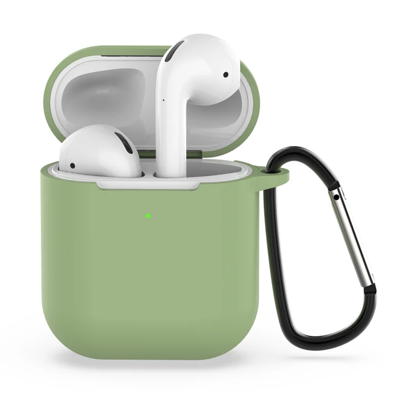 Для Airpod 2 Силиконовый чехол Защитная крышка Airpod i9S/i10/i10s/i10 max/i11/i12/i13 СПЦ зарядки Коробка Чехол