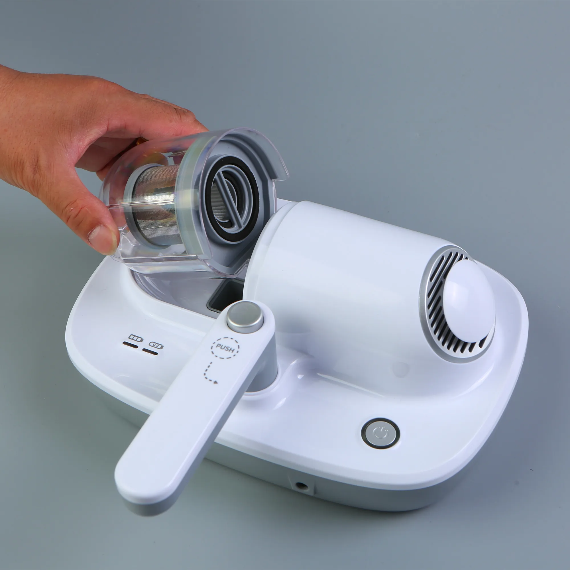 Высококлассный H13 hepa двойной фильтр Складная ручка многофункциональное постельное белье УФ ручной пылесос с клещами