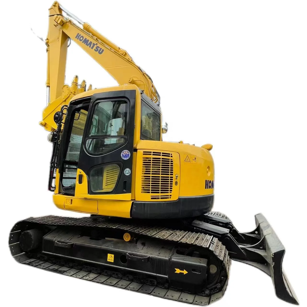 low price used earthmoving excavator machine komatsu 13ton crawler digger pc128 pc138 8 excavator with epa