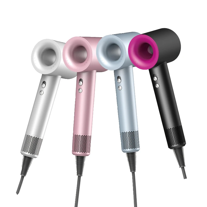 ODM Wall Mounted  Bldc Hairdryer Machine 110000 RPM Brushless Leafless Tuobo Negative Ion High Speed Blower Hair Dryer For Sale