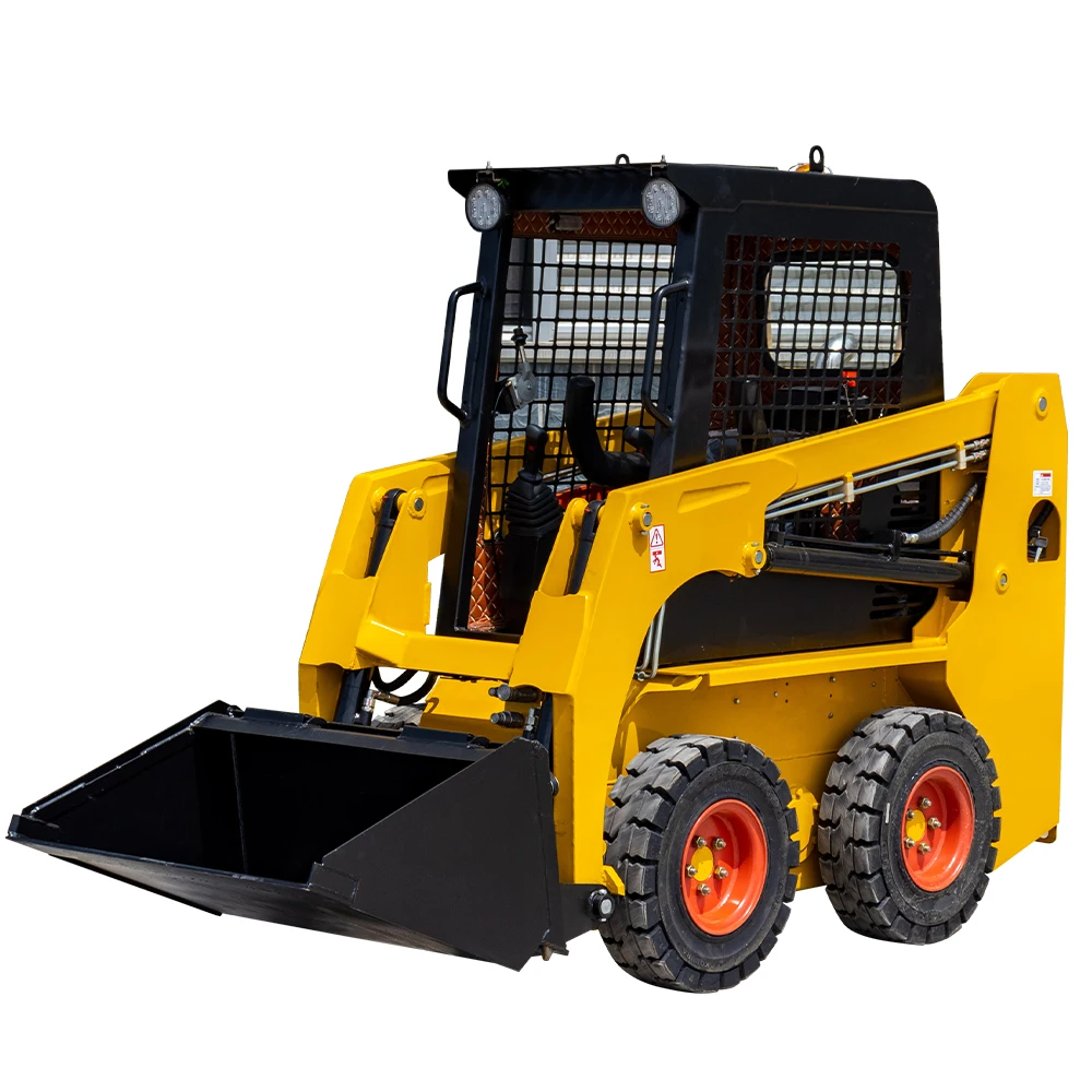Skid Steer Diesel Engine Rubber Tracked Crawler Type Mini Track Skid Steer Loader