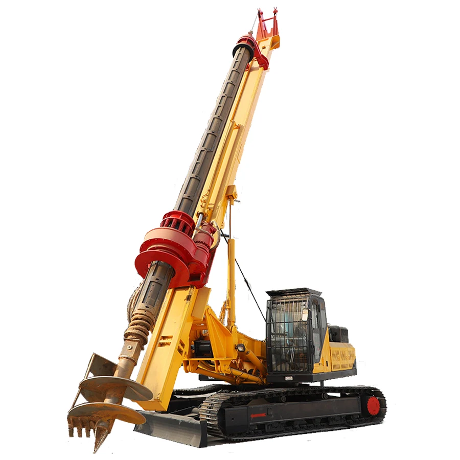 Bridge Construction Concrete Post Hole Digging Machine with Large Diameter