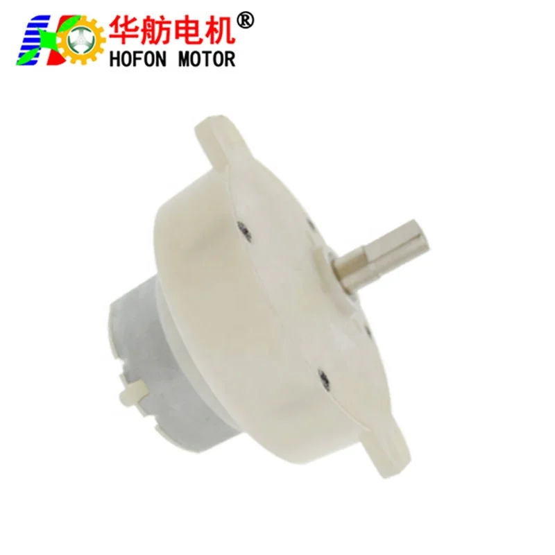 Hofon 50mm PG50F500CH  3V 5V 12V 24V plastic gear DC micro motor for Auto Pet Feeder