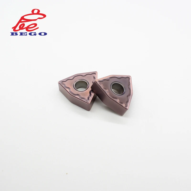 Bego Turning Inserts Tungsten Carbide CNC Machine Inserts WNMG060404 Turning Inserts For Stainless Steel