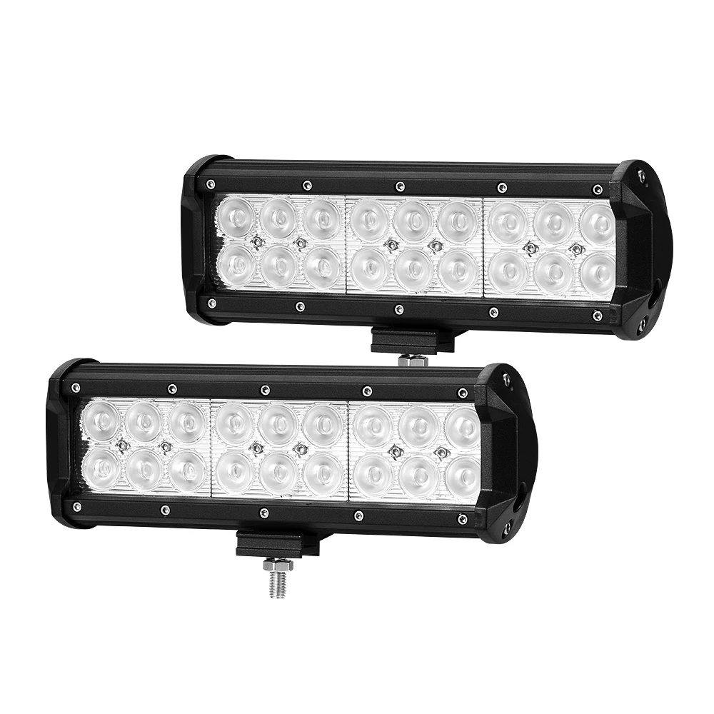 FIERYRED 9 Inch Led Light Bars Off Road Lights 4x4 Led Light Bar Offroad Flood Combo Beam For Suv Utv Truck Car