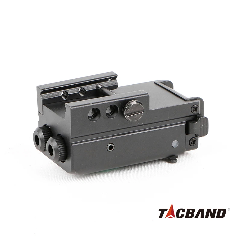 TACBAND Tactical Sight Laser Pointer Compact Aluminum Alloy with Both Green Laser and IR Laser