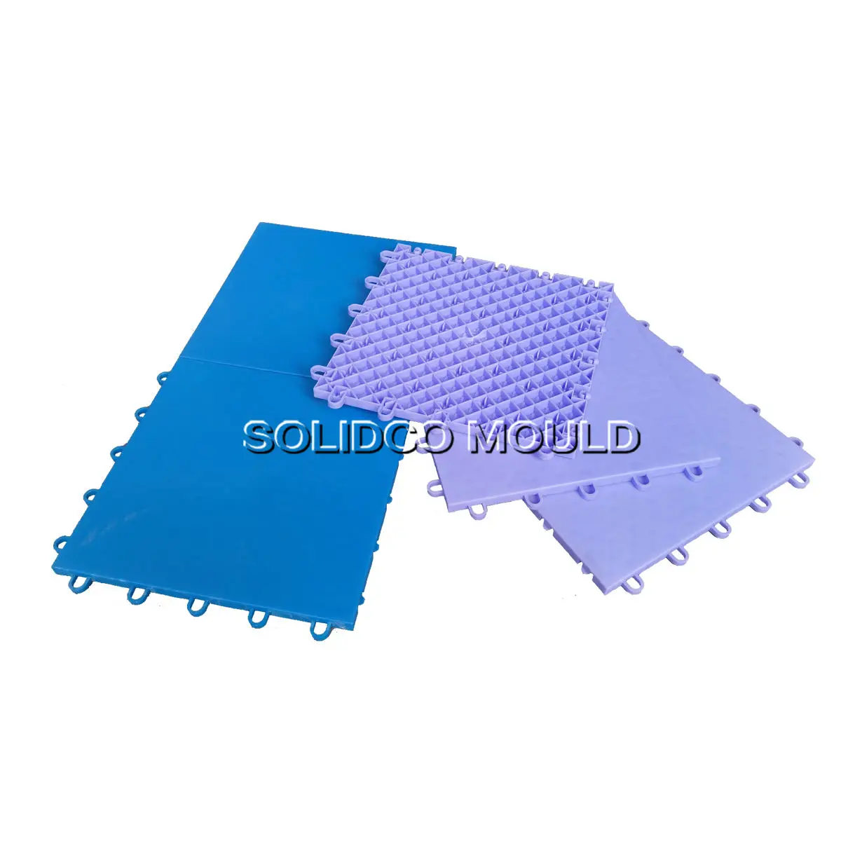 Plastic Pvc Interlock Floor Mat Mould Injection Plastic Floor Tile Mould