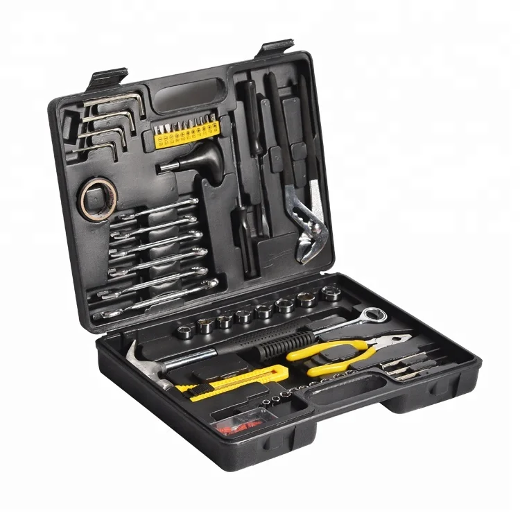 Wholesale Maintenance Tool Kit 52PCS Portable Box Tools  Repair Service  Household Tool Set