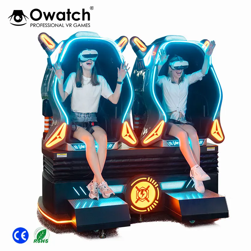 Colorful cabin newest 9d Egg Vr Cinema Owatch 9D Vr Cinema Simulator 9D Egg virtual reality machine