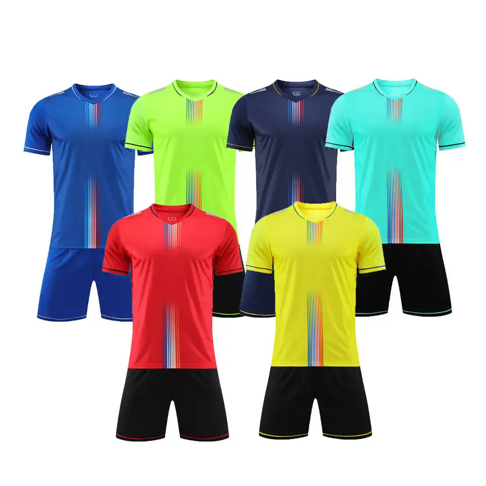 Wholesale Custom Blank Sports Uniform Football Suit Soccer Jersey For Team