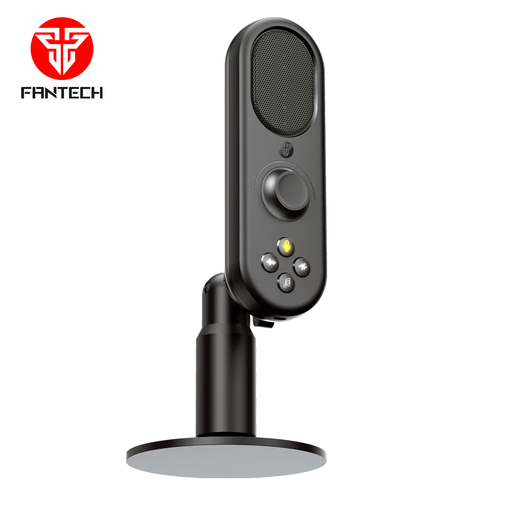 Fantech MCX02 Levisoa Live Custom Logo Professional Streaming RGB Condenser USB Microphone