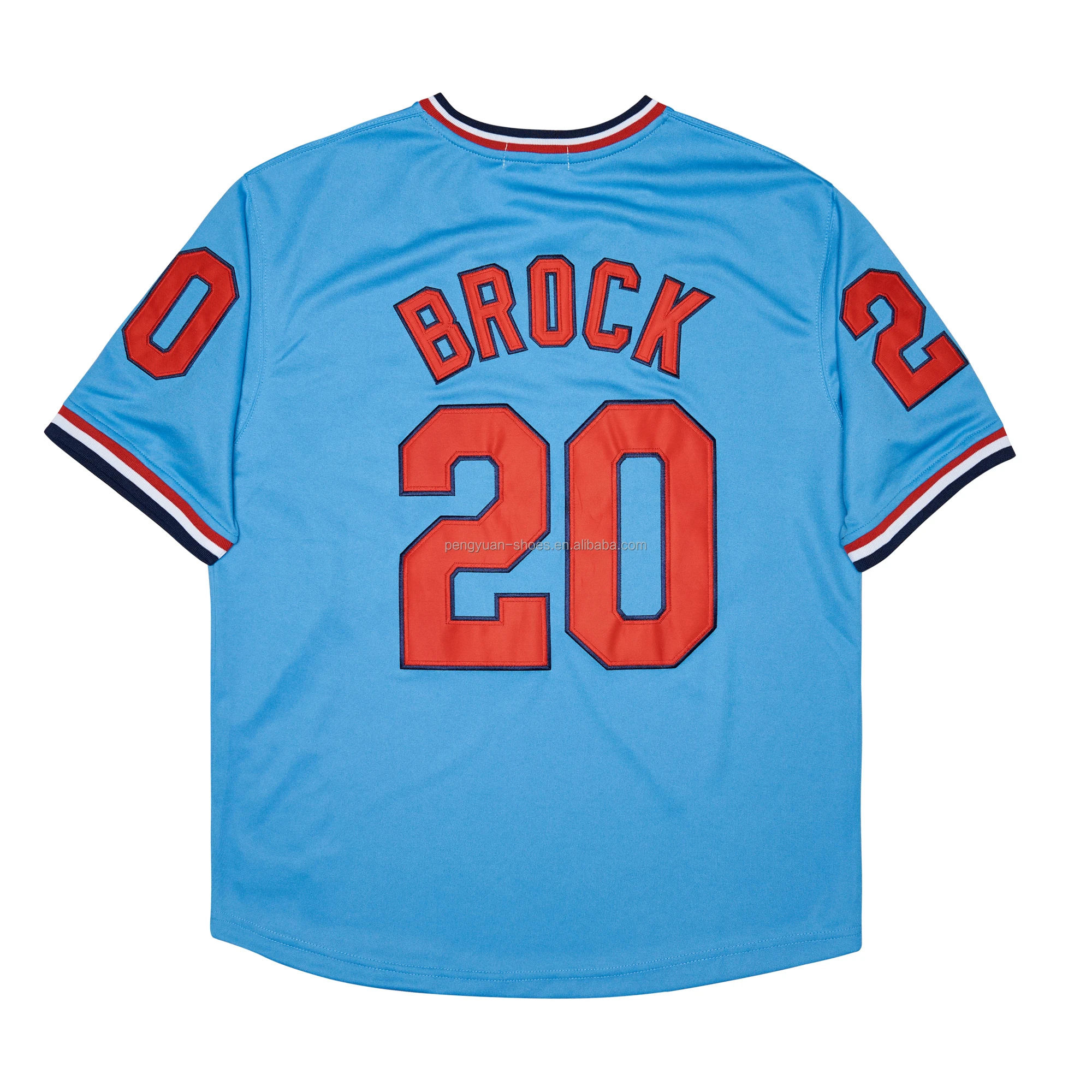 Best Quality #1 Ozzie Smith #20 Lou Brock #45 Bob Gibson Stitched Customizable American Baseball Jersey