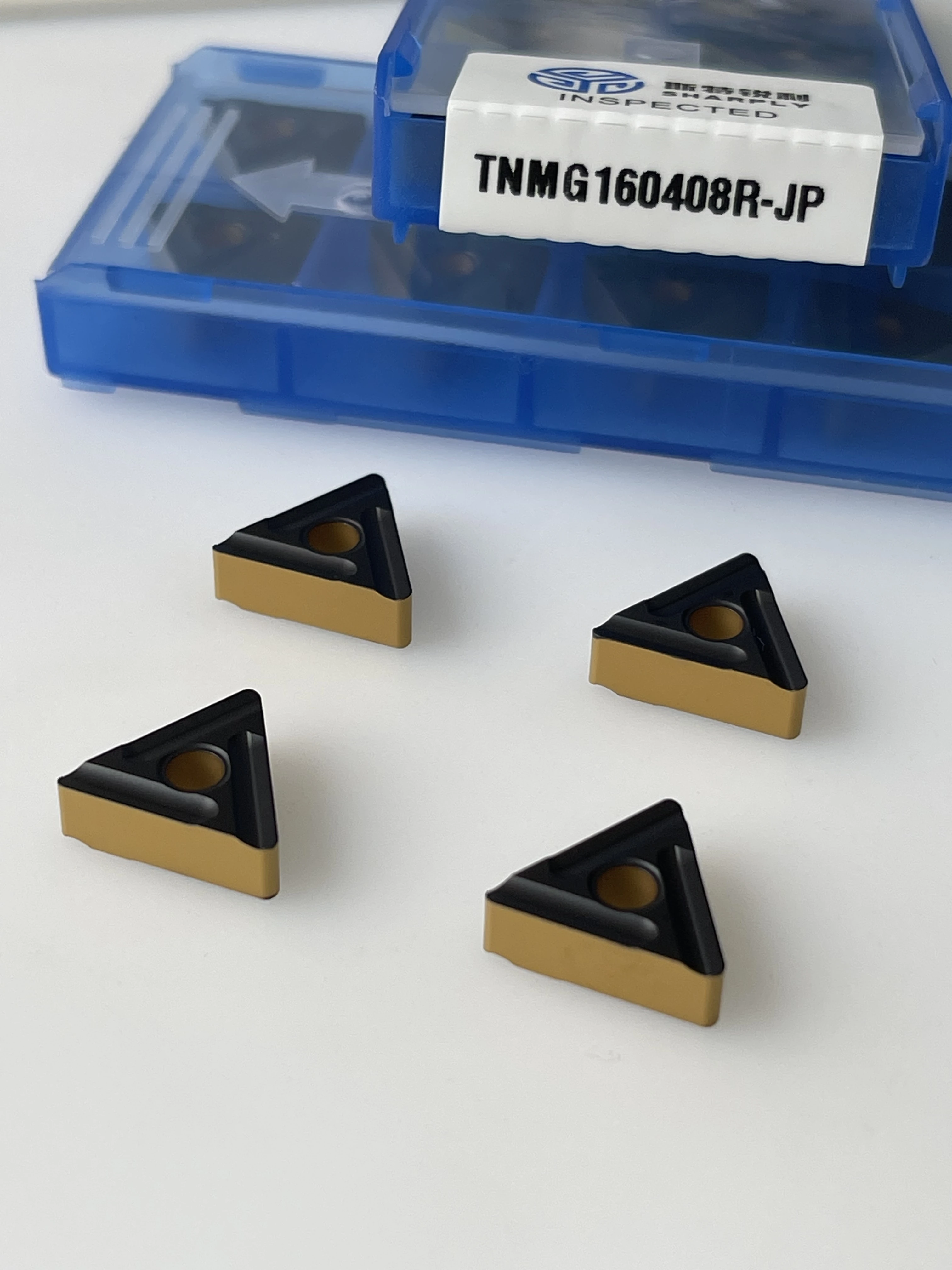 ZZST Tungsten carbide inserts Turning inserts TNMG160408R-JP CNC Cutting tools TNMG