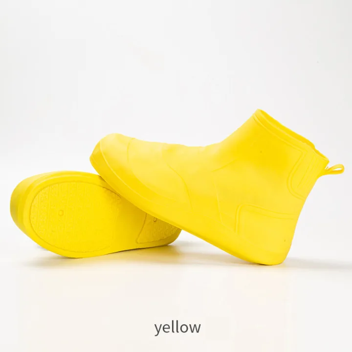 Hot Selling Silicone Rain Boot Cover Rain Reusable Waterproof Protection Rain Boot Cover Ladies Men Non-Slip Sneaker Cover