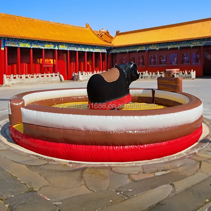 Amusement Equipment Electronic Rodeo Mechanical Bull Ride Adults Bull Riding Machine For Sale