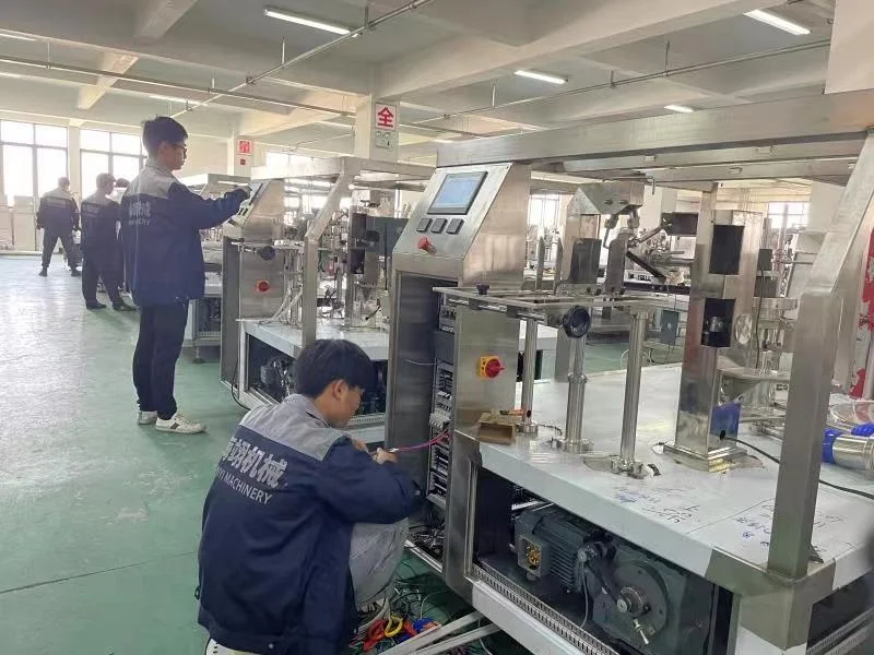 Haiyi machinery doypack packaging machine sticker pack bag sealer