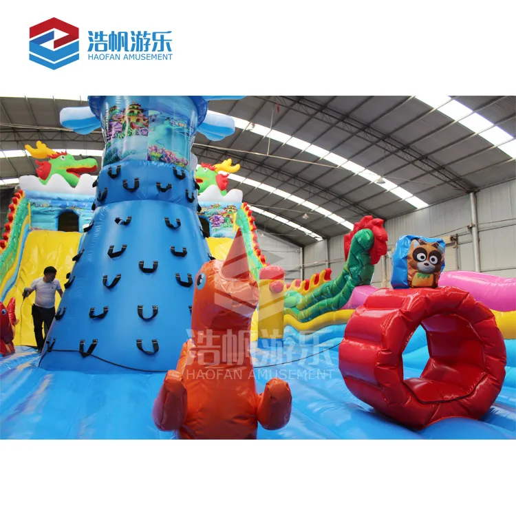 Amusement Monkey King Chameleon Themed Park Bounce House Inflatable Bouncy Castle Slides Trampoline For Children And Adults
